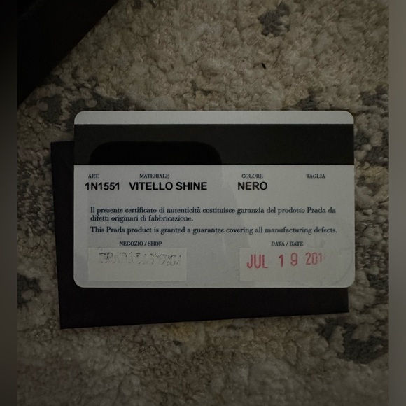 Authentic Prada Pouch Bag - Picture 8 of 9